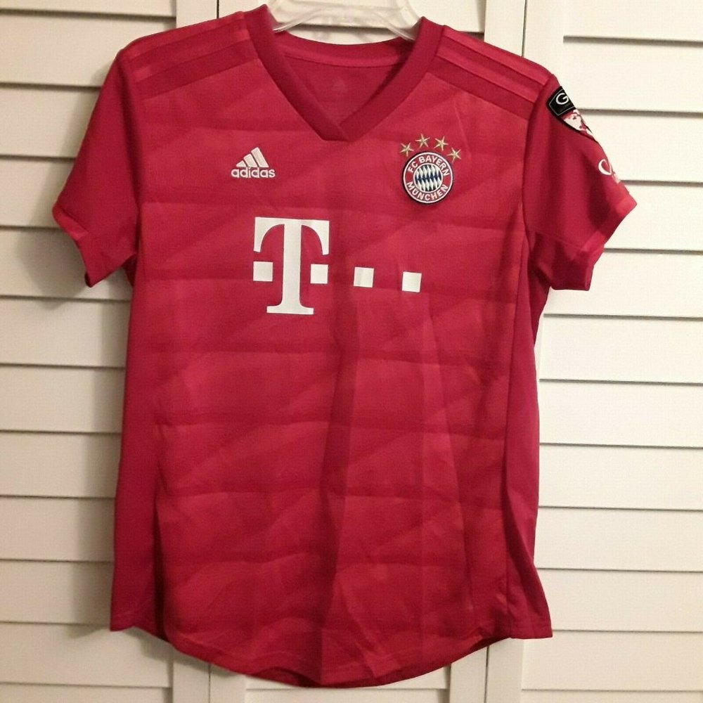 FC Bayern Munchen #22 Soccer Jersey, Adidas DX9252, Women's Size Med. VGUC